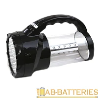 Фонарь туристический Облик 6007 28LED от аккумулятора черный