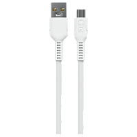 Кабель MORE CHOICE K65as USB (m)-Type-C (m) 1м 6A 66W ПВХ белый