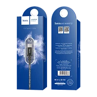 Кабель HOCO X14 USB (m)-Type-C (m) 1м 2.0A нейлон черный (1/33/330)