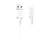 Кабель HOCO X20 USB (m)-Type-C (m) 1.0м 3.0A ПВХ белый (1/30/300)