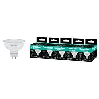 Лампа светодиодная Camelion MR16 GU5.3 7W 3000К софит Premium матовая