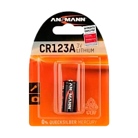 Батарейка Ansmann CR123A BL1 Lithium 3V (1/12)