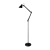 Торшер Camelion KD-332 40W 230V IP20 на основании черный (1/4)