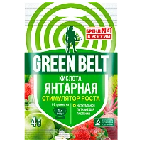 Средство GREEN BELT Янтарная кислота стимулятор роста 4г (1/50)