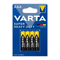 Батарейка Varta SUPERLIFE R03 AAA BL4 Heavy Duty 1.5V (2003) (4/48/240)