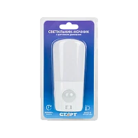 Ночник Старт Comet NL 2LED 220V датчик движения белый (1/20)