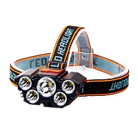 Фонарь налобный Без бренда L-T21 черный