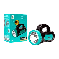 Фонарь ручной Camelion LED51527 2W 1LED+COB от аккумулятора Type-C 4 режима черный зеленый (1/5/30)