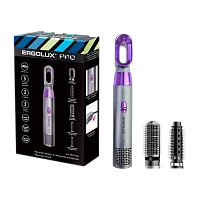 Фен Ergolux ELX-HD15-C08 PRO 1400W мультистайлер серый фиолетовый (1/20)