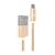 Кабель HOCO X2 USB (m)-Type-C (m) 1.0м 2.1A нейлон золотой (1/30/300)