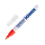 Маркер промышленный MunHwa PAINT MARKER PM-03 4.0мм нитрокраска красный (1/12/576)