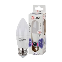 Лампа светодиодная ЭРА B35 E27 9W 2700К 170-265V свеча (1/10/100)