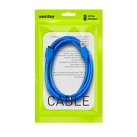 Кабель Smartbuy K-750 USB3.0 (m)-microUSB3.0 (m) 1.8м силикон синий (1/25)