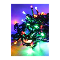 Гирлянда Космос 100LED 7.5м лампочки нить 8 режимов ассорти (1/50)