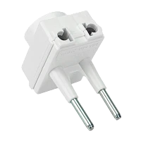 Сетевой переходник Volsten Z-1/3A 10A 3р.Б/З «Козья ножка» (1/150)