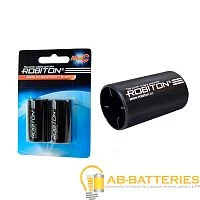 Адаптер для элементов питания  ROBITON Adaptor-AA-D BL2 (2/50/200)
