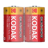 Батарейка Kodak Extra R20 D Shrink 2 Heavy Duty 1.5V (2/24/288)