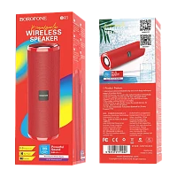 Портативная колонка Borofone BR1 bluetooth 5.0 красный (1/60)