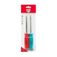 Набор отверток 2 шт, крестовые и шлицевые, PH2x100, SL6x100, CR-V, Smartbuy One Tools/60