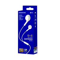 Наушники вставные Borofone BM40 с микр. белый (1/76/304)