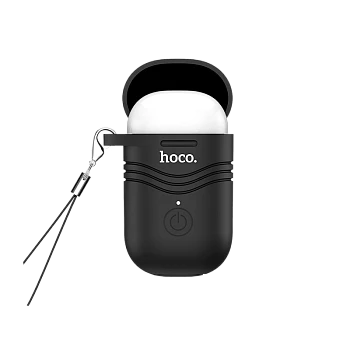 Беспроводная гарнитура HOCO E39 на правое ухо с черным чехлом (1/22/220)