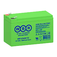 Аккумулятор свинцово-кислотный WBR HR1234W F2 12V 9Ah