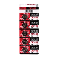 Батарейка Maxell CR2032 BL5 Lithium 3V (5/100/2000)