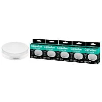 Лампа светодиодная Camelion GX53 9W 4000К таблетка Premium матовая