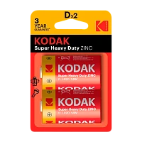 Батарейка Kodak Extra R20 D BL2 Heavy Duty 1.5V (2/24/120/5040)