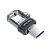 Флеш-накопитель SanDisk Ultra Android Dual Drive DD3 32GB USB3.0 microUSB (m) пластик черный