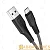 Кабель HOCO X58 USB (m)-microUSB (m) 1.0м 2.4A силикон черный (1/22/220)