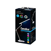 Светильник настольный Camelion KD-842 13W 230V 1LED на основании сенс. рег.ярк./цвета белый (1/4)