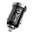 Автомобильное З/У HOCO Z44 1USB/Type-C 3.0A черный (1/12/120)
