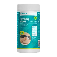 Влажные салфетки Defender CLN30300 Optima 100шт. для оргтехники туба (1/12)