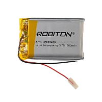 Аккумулятор ROBITON LP883450 3.7В 1600мАч PK1 (1/10/250)