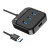 USB-Хаб HOCO HB31 4USB USB (m) USB3.0 0.2м черный (1/19/190)