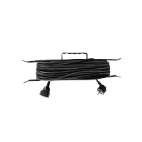 Удлинитель Прогресс на рамке 1р.С/З 16A 20.0м 3x1.5мм² черный