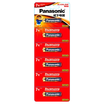 Батарейка Panasonic LR03 AAA BL6 1.5V отрывные CN (Китай) (6/72/216)