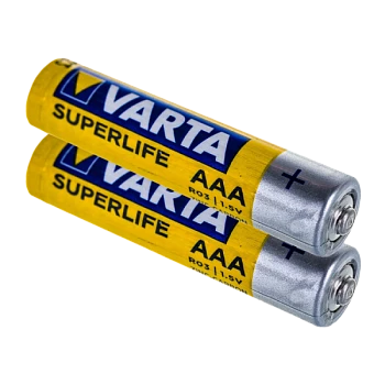 Батарейка Varta SUPERLIFE R03 AAA Shrink 2 Heavy Duty 1.5V (2003) (2/60/1200)