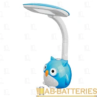 Светильник настольный Camelion KD-855 5W на основании 1.5м синий (1/12)