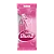 Бритва Gillette Blue II Women 2 лезвия пластиковая ручка плавающая головка 5шт. (1/24)