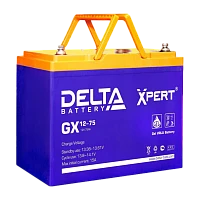 Аккумулятор свинцово-кислотный Delta GX 12-75 12V 75Ah