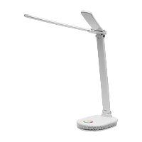 Светильник настольный Ultraflash UF-807 10W LED на основании 3 ур.ярк.+димируемый белый (1/18)