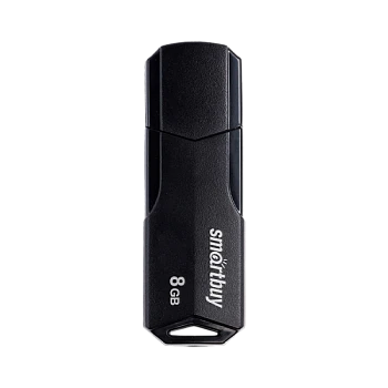 Флеш-накопитель Smartbuy Clue 8GB USB2.0 пластик черный
