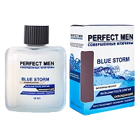 Бальзам после бритья XXI CENTURY Perfect Men Turbo BLUE STORM (охлаждающий) 100мл (1/48)