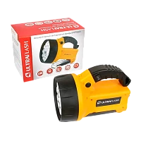 Фонарь туристический Ultraflash UF3753LED 10W 11LED от аккумулятора IP22 3 режима желтый (1/20)