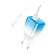 Сетевое З/У HOCO C101A Type-C 20W с кабелем Type-C-Lightning голубой (1/11/110)