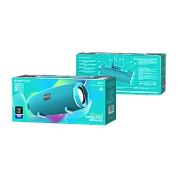 Портативная колонка Borofone BR3 bluetooth 5.0 microSD голубой (1/40)