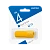 Флеш-накопитель Smartbuy Clue 4GB USB2.0 пластик желтый