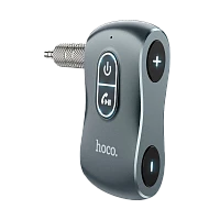 Ресивер автомобильный HOCO E73 bluetooth 5.0 серый (1/20/200)